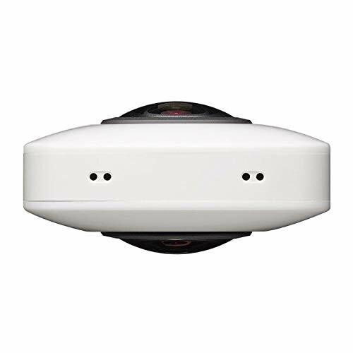 360-degree camera with a white body