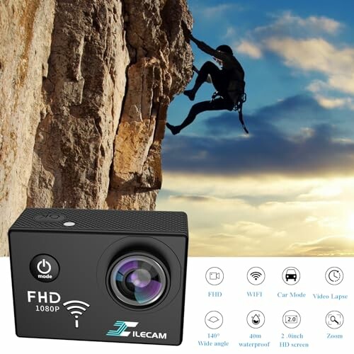 Xilecam Action Camera 1080P