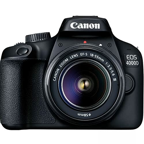 Canon EOS 4000D DSLR camera front view