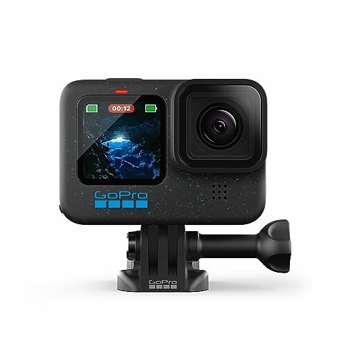 GoPro HERO12 Black on a mount