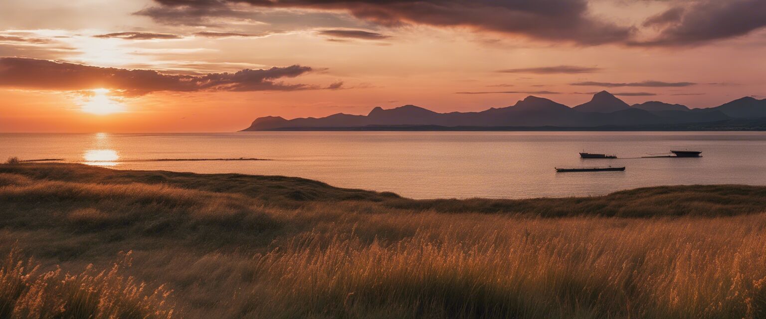 Photography techniques with sunset