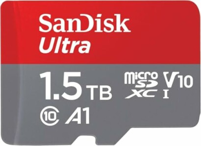 SanDisk Ultra 1.5TB microSD card